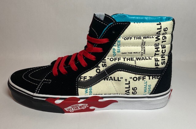 vans off the wall flame