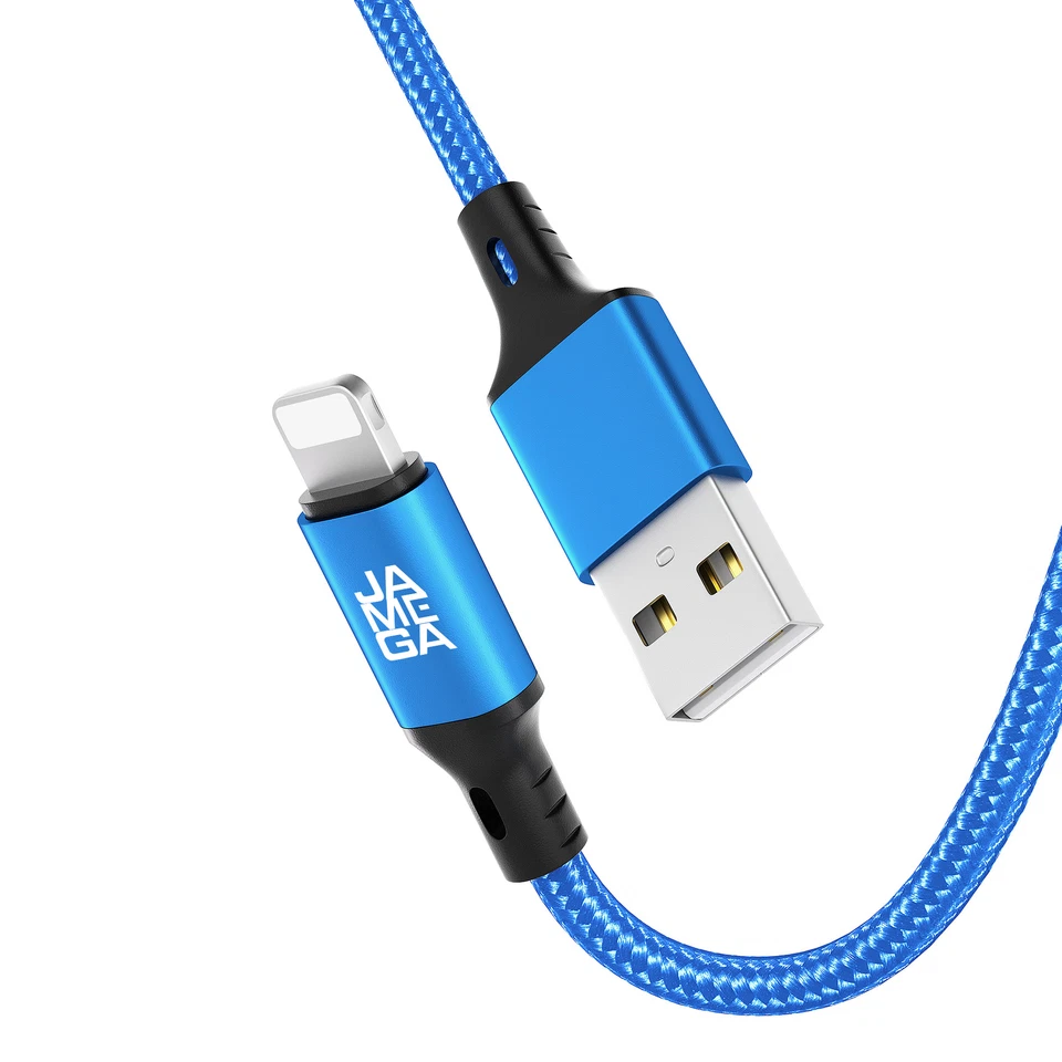 USB-A Ladekabel Schnell für iPhone 14 13 12 11 XS X Pro Max Datenkabel iPad Air - Bild 2 von 4