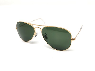 Ray-Ban 3025 AVIATOR LARGE METAL W3234 55 14 | Sonnenbrille Gold | Gläser G-15