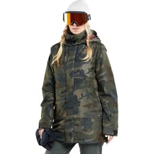 Volcom Paxson 2l Tds Inf Parka - Women's Cloudwash Camo, L