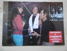 Eric Burdon Autogramm signed A4 Kinoaushangbild "Comeback"