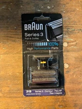 31B  Replacement Shaver Head Foil Cassette Blade Braun Series 3 OPEN BOX