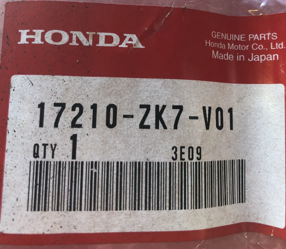 Original Honda Filter 17218-ZK7-V01 – Außenfilter, Passend Für Verschiedene Honda Modelle