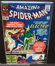 Amazing Spider-Man #9 Vintage Comic Cover 2" x 3" Fridge MAGNET Spiderman
