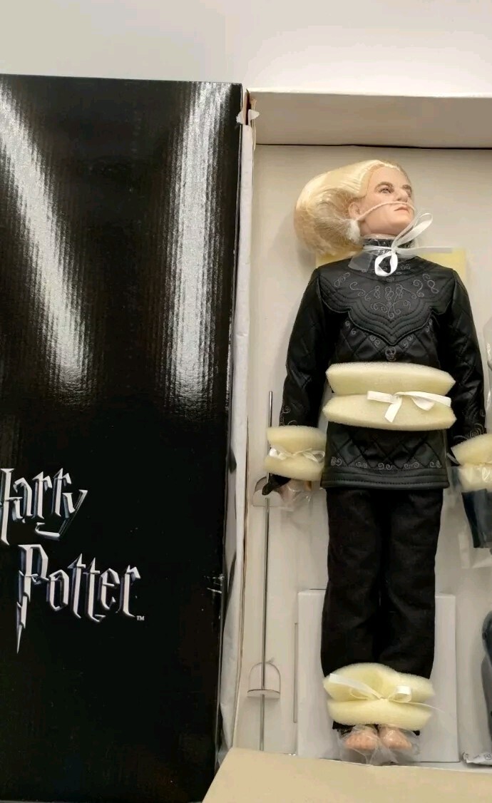 Tonner Lucius Malfoy Mortífago 2009 Harry Potter 19” Nueva Máscara Bata T9HPDD03
