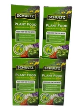 4 Pack (4 fl oz each) Schultz Liquid Plant Food Plus Micronutrients 10-15-10