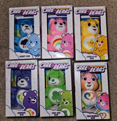 Care Bears Micro Mini Set of 6 Grumpy, Cheer Laugh Harmony Good Luck ...