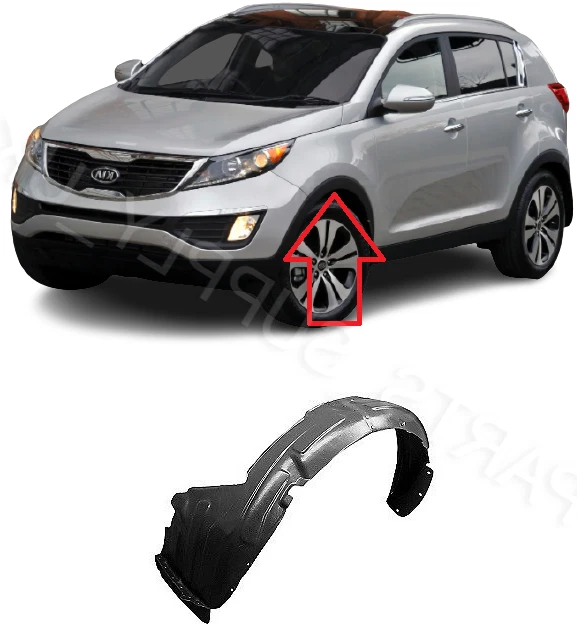 Kia sportage mud flaps 2017 deals