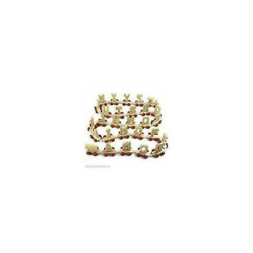 Wooden Railway Personalised Train Alphabet Letters Childrens Gift