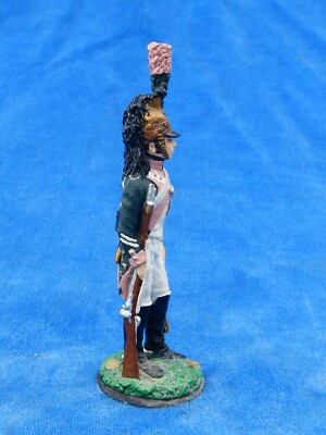 Figurine Étain Soldat Empire Napoléon - Franklin Mint - Échelle 1:32? - Infanterie Premier Empire - RARE