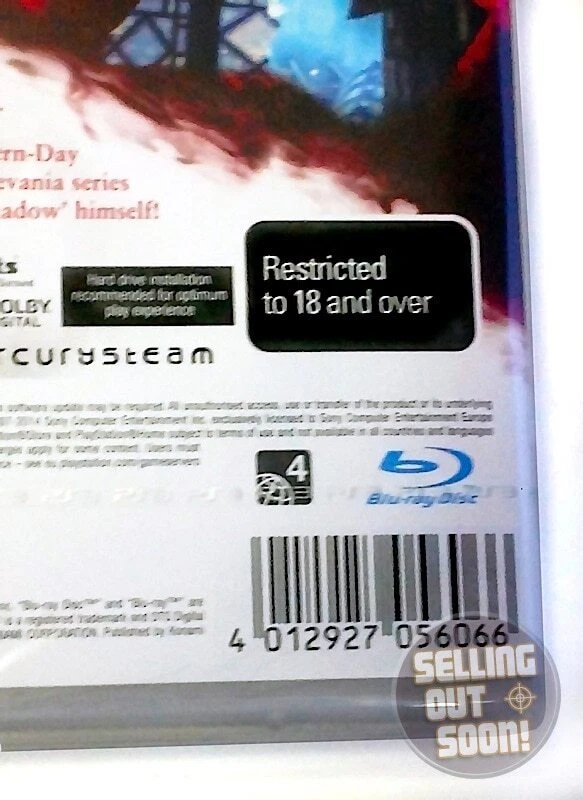 Castlevania Lords of Shadow 2 PS3 *NEW *RARE *OZI *SEALED PAL PlayStation 3 game - Image 3 of 4