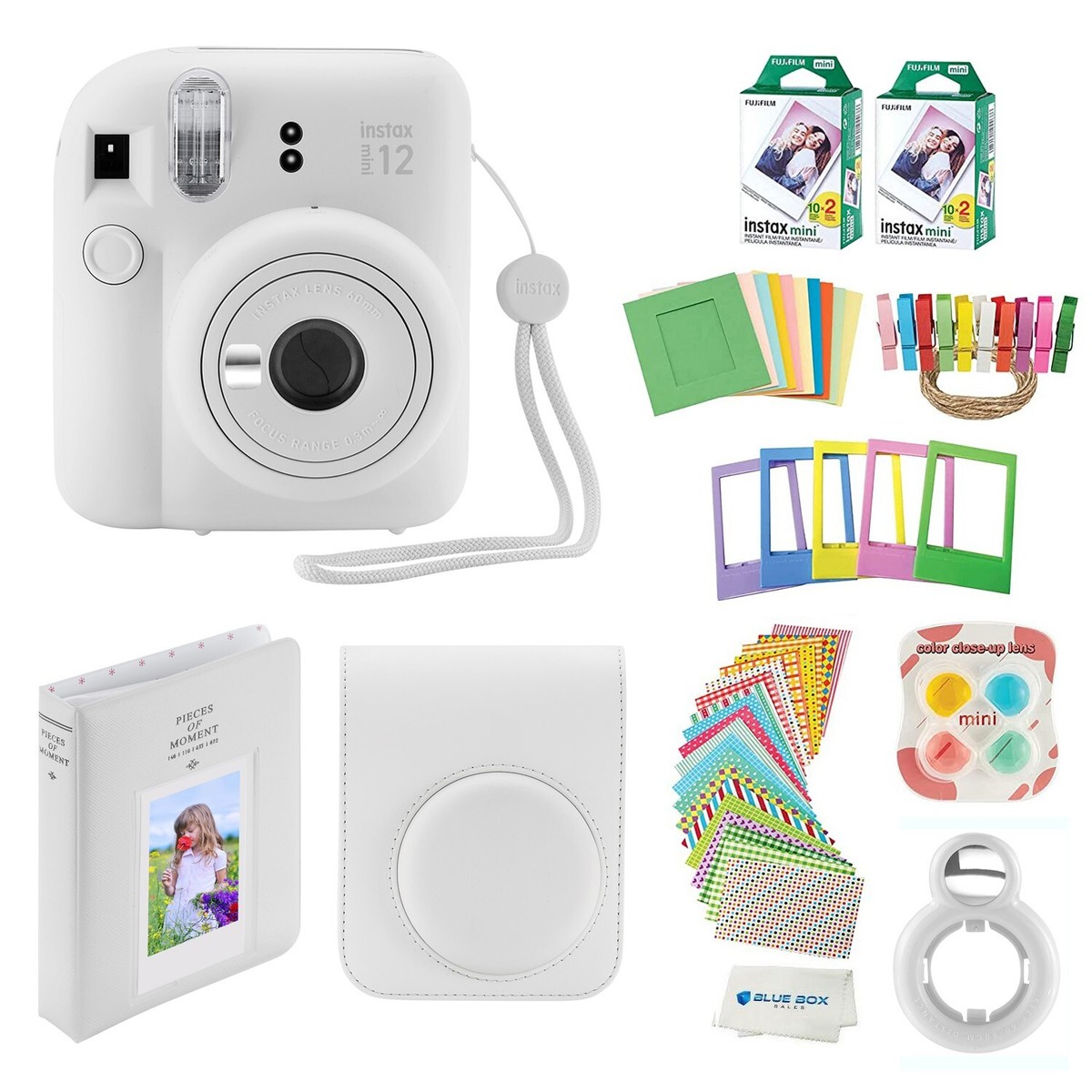 Fujifilm Instax Mini 12 Instant Camera with Case, 40 Fuji