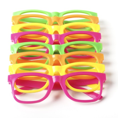 Neon Plastic Party Favors, Value Bag, 48ct - Picture 5 of 6