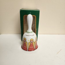 Weihnachten Christmas Bell Porcelain Angels Bareuther 1973 Limited 1st Ed.