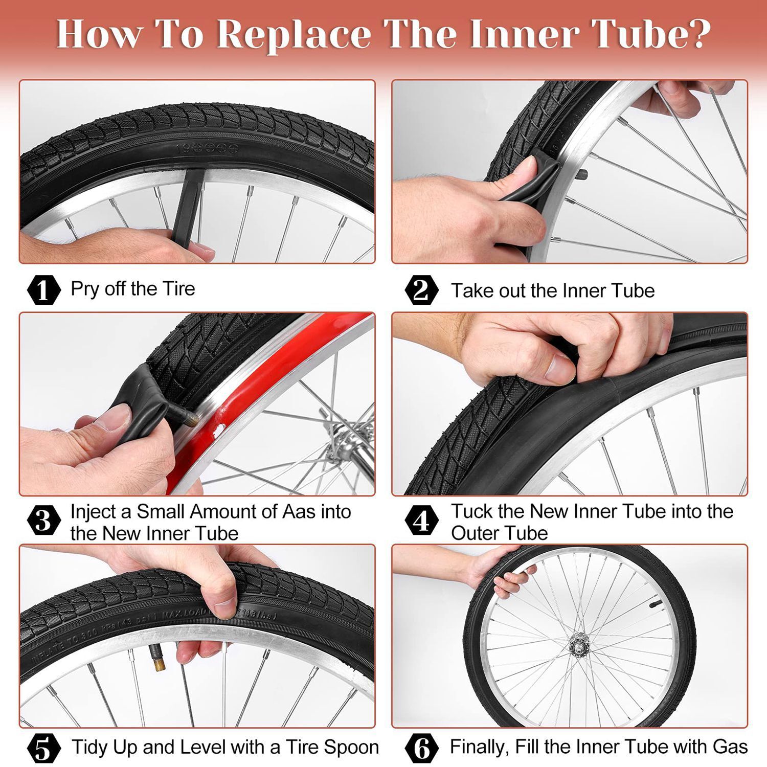26x1 inner tube
