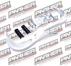 Pit Bike Supermoto Handguard Set Style 2 - WHITE