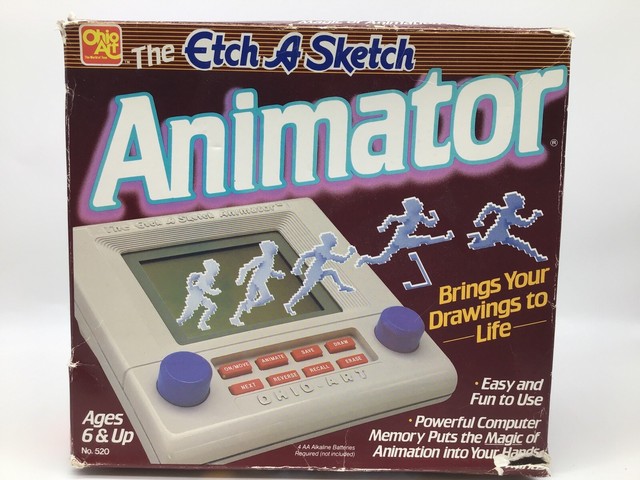 the etch a sketch animator