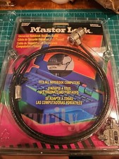 Computer Laptop Security Cable Master Lock Notebook Security Cable New