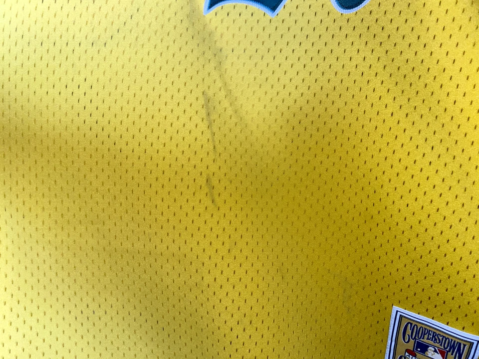 Camiseta de béisbol Mitchell & Ness Mesh BP Rickey Henderson #35 Oakland A's 2XL 52 Foto 4 de 4