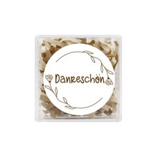 24x Danke Aufkleber 4cm - Danke Etikett Sticker Set selbstklebend Deko DIY