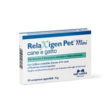 NBF Lanes Relaxigen Pet Mini Cane e Gatto, 20 Compresse
