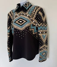 Western Pleasure Horsemanship Jacket Show Outfits Horse Show Clothing Studded