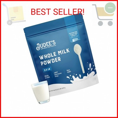 Judee's Gluten Free Whole Milk Powder - Non-GMO, Hormone-Free, Gluten & Nut-Free