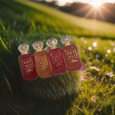 4 x KAYALI EDEN OBSESSIONS MINI DELUXE SET 10ML PEACH APPLE LYCHEE