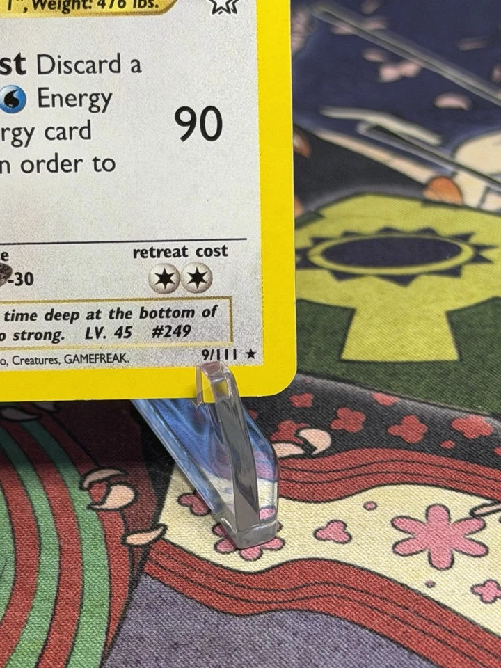 WOTC Pokemon 2000 1st Edition Lugia Neo Genesis 9/111 HoloRARE!! - Image 4 of 4