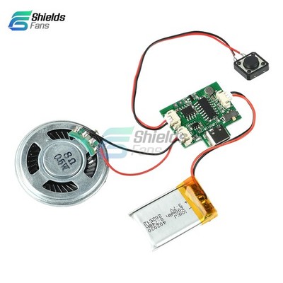 DIY Recording Playback Module 8M Type-C for Music Movement 3D Book Greeting Card