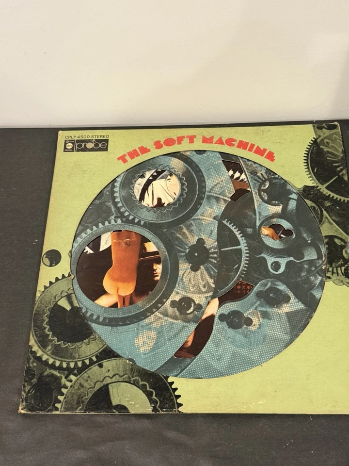 Мягкая машина - одноименный без цензуры колесо крышка виниловая пластинка VG +/VG + - Изображение 2 из 4