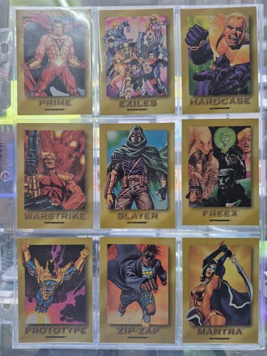 1993 Skybox Ultraverse Complete Master Set Inc.3 Chase Sets & 14 PROMOS !! - Foto 7 di 9
