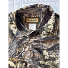 Remington Mens Camo Hunting Shirt Size Large Break-Up Pattern Outdoor Gear