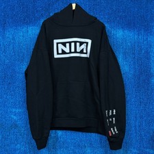 Nine Inch Nails Feel It Back Tour Rock Oversized Hoodie Size XXL