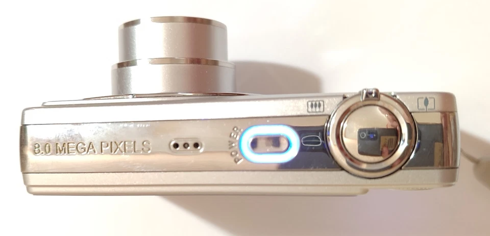 Camera Praktica Luxmedia 8403 8.0MP Silver Compact Digital Camera Tested Work - Image 3 of 4