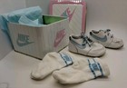 All Nike! '80's Sweet Dream Collectible Tin, Carolina Blue Baby Sneakers & Socks — photo 2