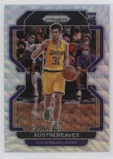 2021-22 Panini Prizm Silver Wave Prizm Austin Reaves #165 Rookie RC