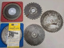 LOT CRAFTSMAN 10" 12" Kromedge Simonds Atkins Vermont Carbide-Tipped  HSS