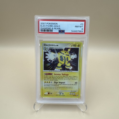 Electivire graded PSA 8 for sale on eBay