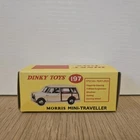 VINTAGE DINKY 197 MORRIS MINI-TRAVELLER -  MINT Never Opened in original BOX