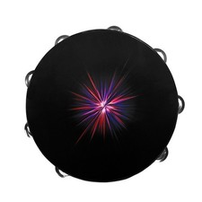 Metal Bells Party Percussion Drum Instrument Tambourine Double Row Tambourine