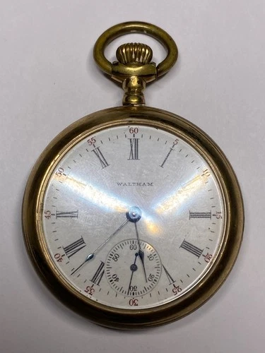 Antique Waltham 15 Jewels Pocket Watch, Pre-Owned, Runs (36-#126)