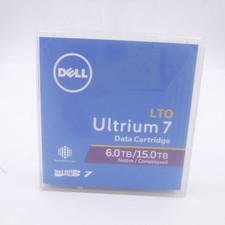 Dell LTO Ultrium 7 Data Cartridge 6.0TB Native/15.0TB Compressed for T340 T440