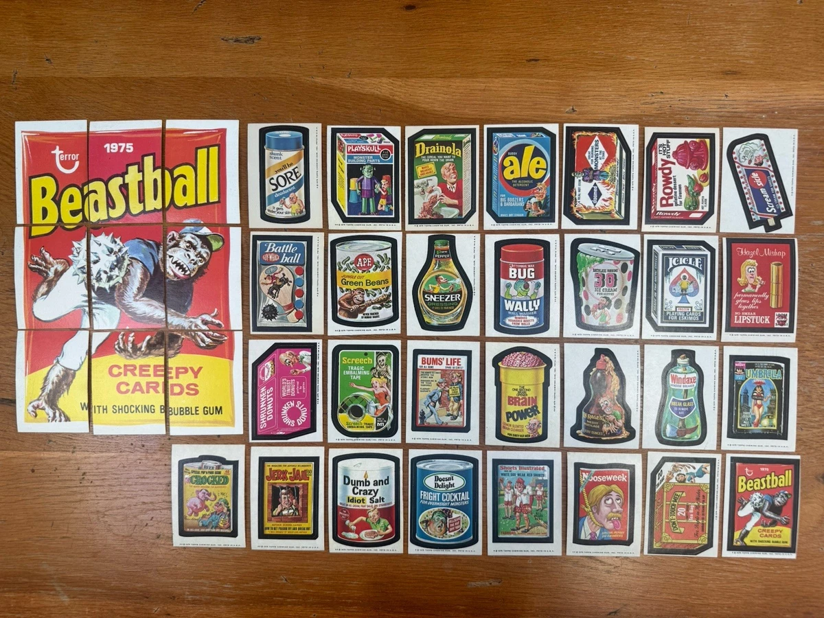 矢221Pepsi-Cola レトロ広告 コレクションカード 大量セット Wacky Packages Trading Cards Puzzle for sale | eBay