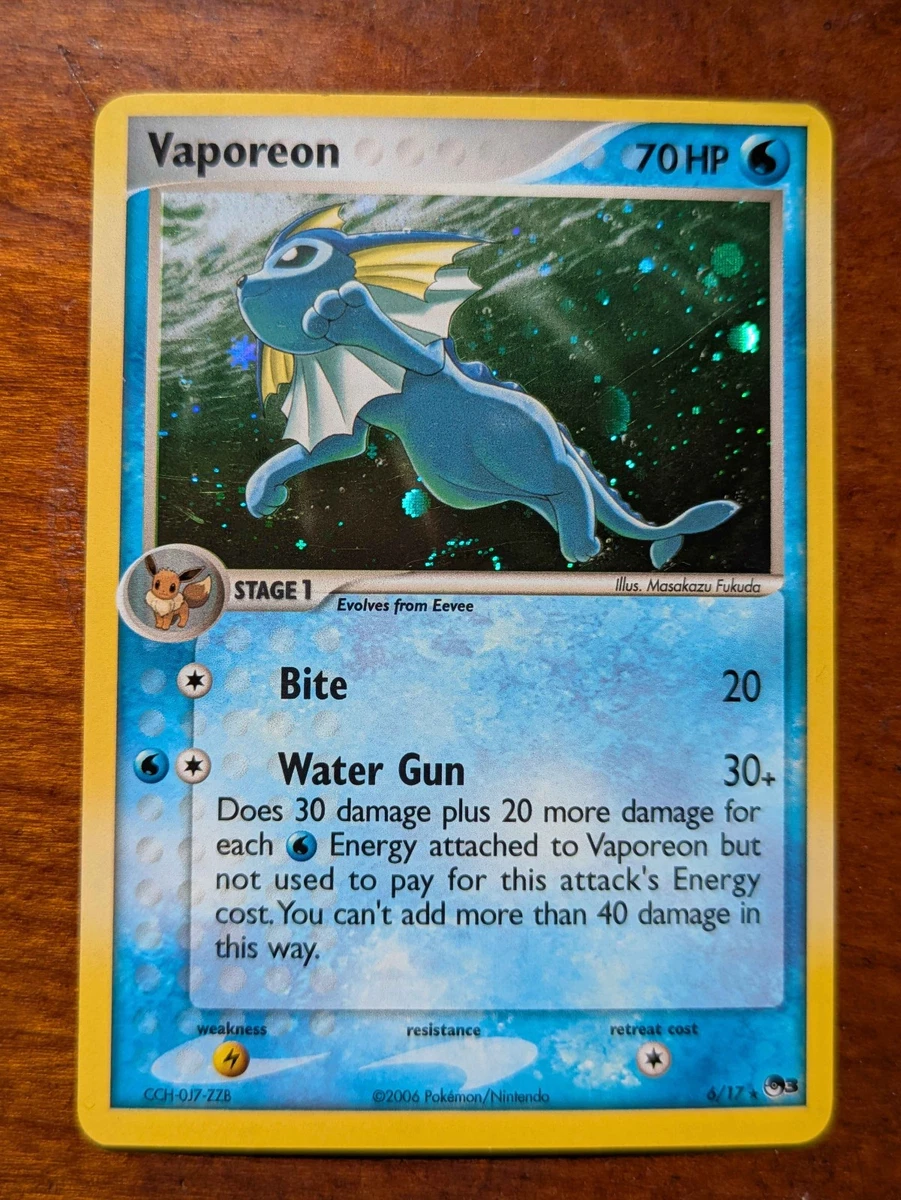 Vaporeon 006/017 POP Series 3 for sale | eBay