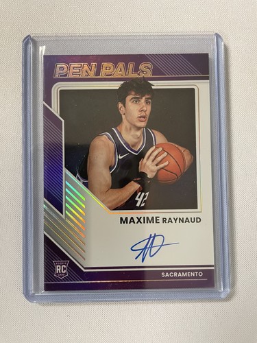 2025 Donruss Optic Pen Pals Maxime Raynaud