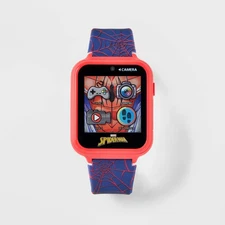 Spider-Man Marvel Smartwatch Camera Games Strap Blue/Red Kids Interactive Watch