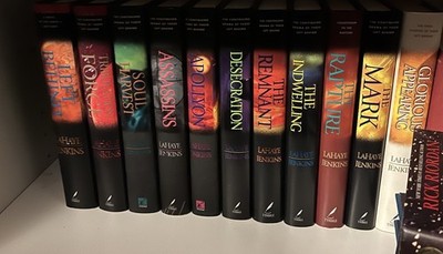 LEFT BEHIND Series  HARDCOVER DJ 11 Books Very Good