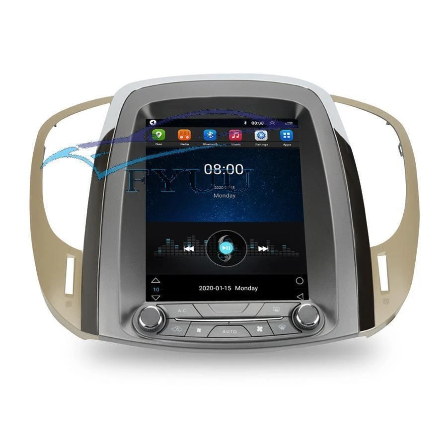 Rádio estéreo 9,7"" Android 10.1 navegação GPS FM para Buick Lacrosse 09-12 1+16G - Imagem 4 de 4