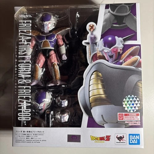 BANDAI S.H. Figuarts Freezer Primera Forma con Cápsula Dragon Ball Z Freezer 2025 Reedición